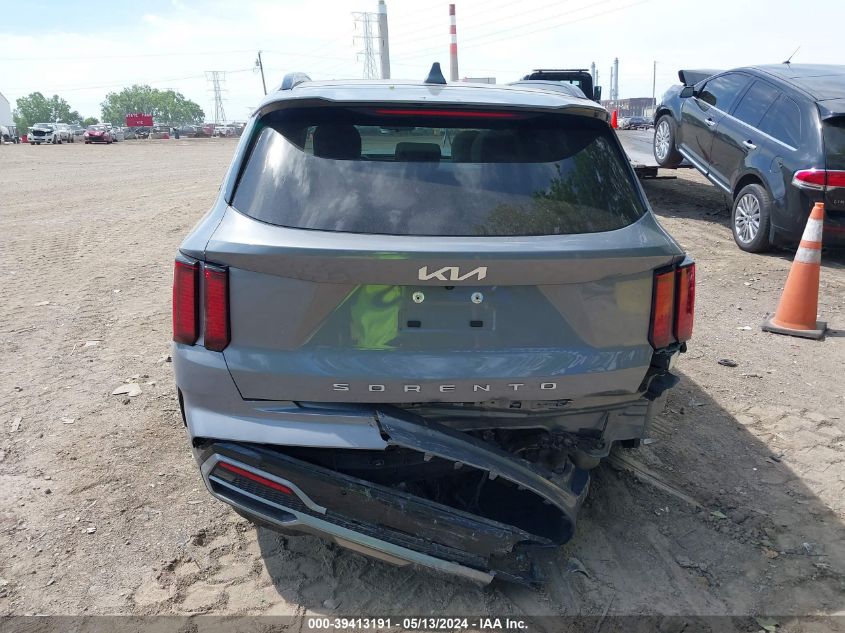 2022 Kia Sorento S VIN: 5XYRL4LC4NG124477 Lot: 39413191