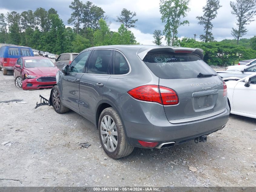 2014 Porsche Cayenne Diesel Platinum Edition VIN: WP1AF2A25ELA44997 Lot: 39413196