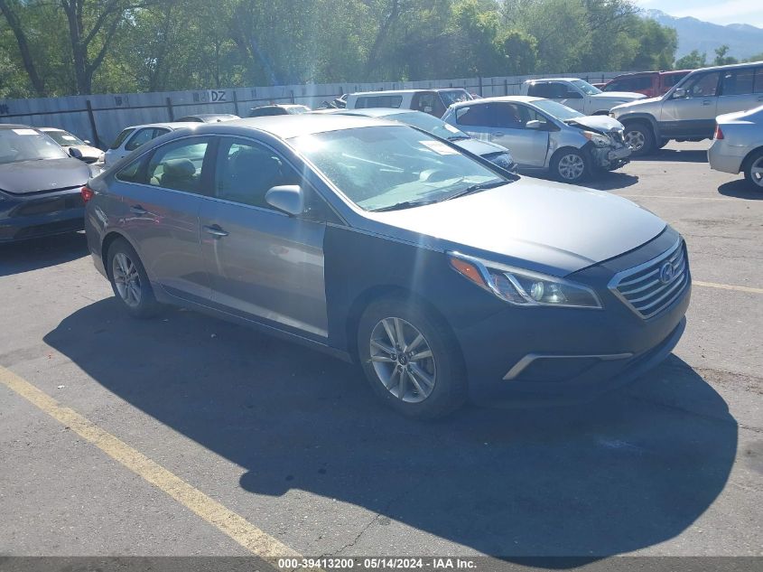 2016 Hyundai Sonata Se VIN: 5NPE24AF8GH345901 Lot: 39413200