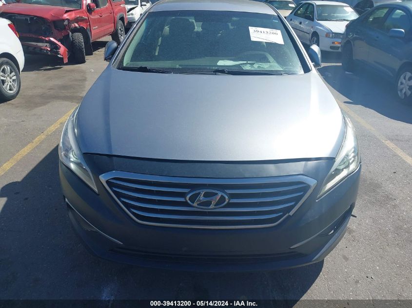 2016 Hyundai Sonata Se VIN: 5NPE24AF8GH345901 Lot: 39413200