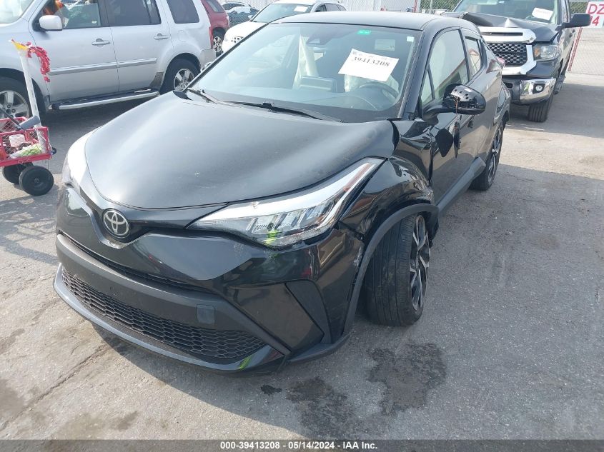2021 Toyota C-Hr Xle/Le/Night Shade/Limite VIN: JTNKHMBX6M1110078 Lot: 39413208