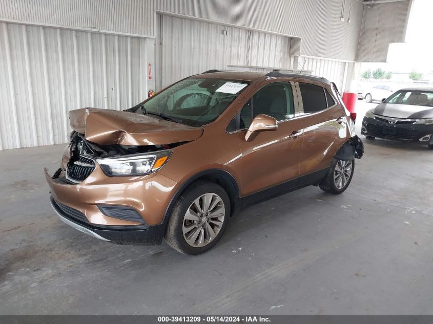 2017 Buick Encore Preferred VIN: KL4CJASB2HB198783 Lot: 39413209