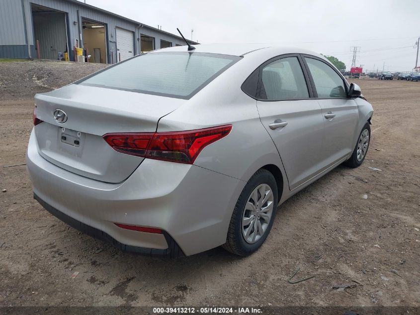 2020 Hyundai Accent Se VIN: 3KPC24A67LE120729 Lot: 39413212