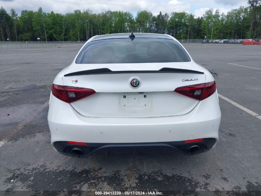 2018 Alfa Romeo Giulia Ti Sport Awd VIN: ZARFAEEN1J7590300 Lot: 39413230