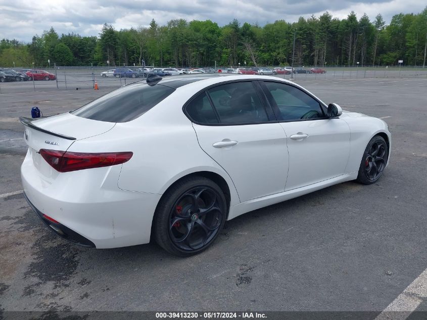 2018 Alfa Romeo Giulia Ti Sport Awd VIN: ZARFAEEN1J7590300 Lot: 39413230