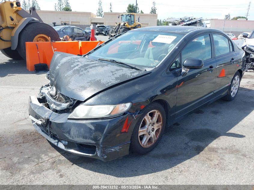 2010 Honda Civic Lx VIN: 2HGFA1F52AH584979 Lot: 39413232