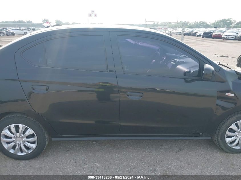 2021 Mitsubishi Mirage G4 Carbonite Edition/Es/Le VIN: ML32FUFJ7MHF02063 Lot: 39413236