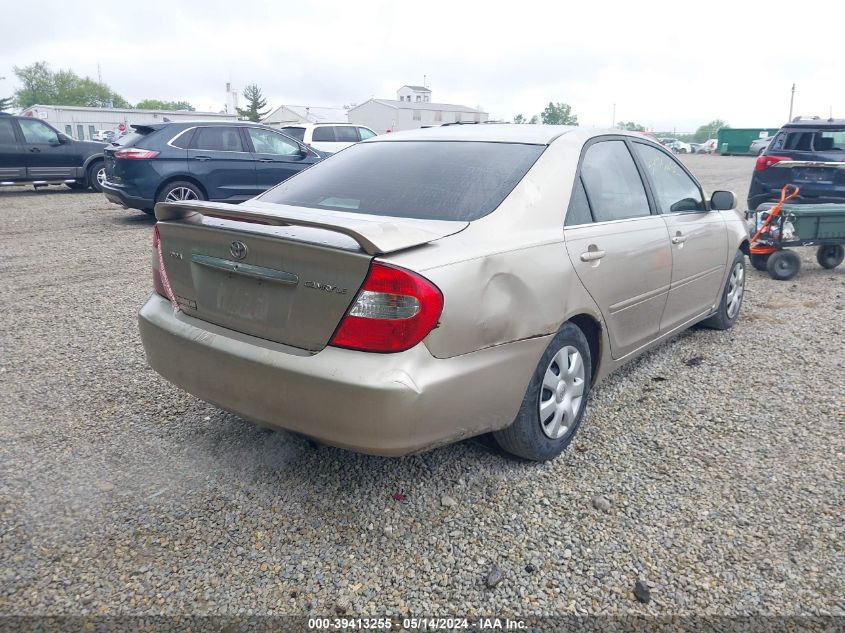 2004 Toyota Camry Le/Xle/Se VIN: 4T1BE32K74U266765 Lot: 39413255