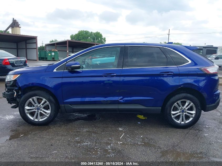 2015 Ford Edge Sel VIN: 2FMTK4J82FBC26451 Lot: 39413260