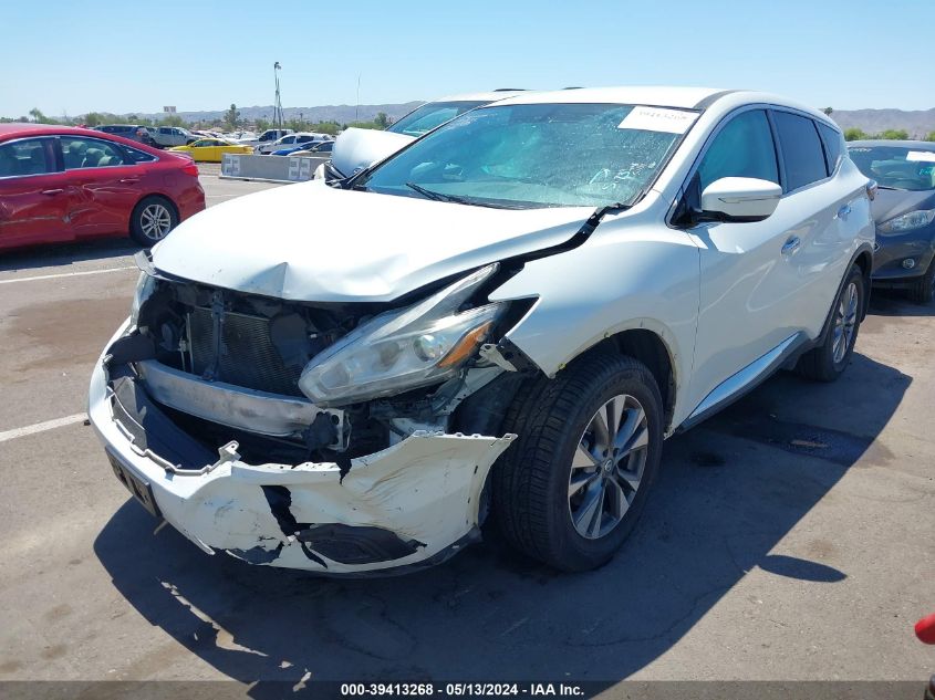 5N1AZ2MG1FN268785 2015 Nissan Murano S