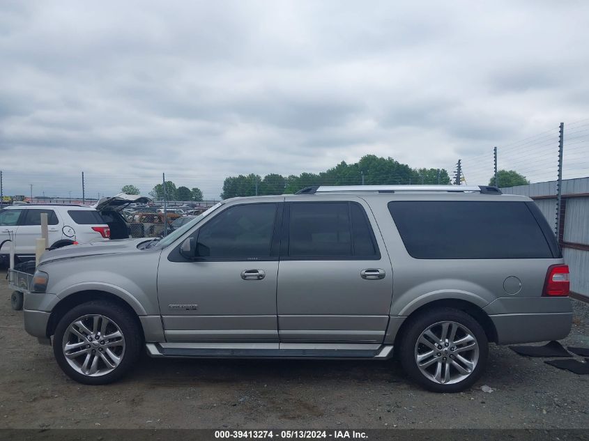 2008 Ford Expedition El Limited VIN: 1FMFK19558LA43523 Lot: 39413274