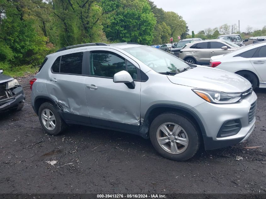 2022 Chevrolet Trax Awd Lt VIN: KL7CJPSM9NB539471 Lot: 39413276