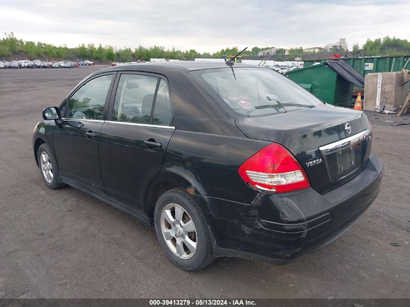 2007 Nissan Versa 1.8Sl VIN: 3N1BC11E77L428597 Lot: 39413279