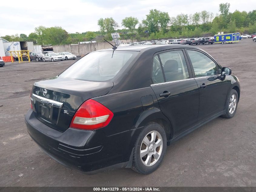 2007 Nissan Versa 1.8Sl VIN: 3N1BC11E77L428597 Lot: 39413279