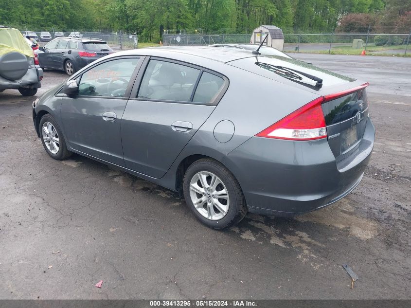 2010 Honda Insight Ex VIN: JHMZE2H73AS040681 Lot: 39413295