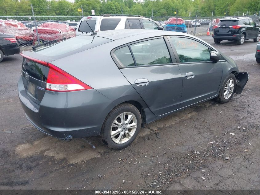 2010 Honda Insight Ex VIN: JHMZE2H73AS040681 Lot: 39413295