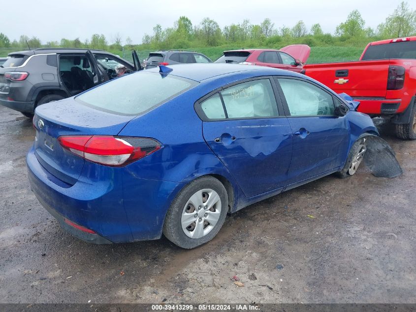 2017 Kia Forte Lx VIN: 3KPFK4A76HE159986 Lot: 39413299