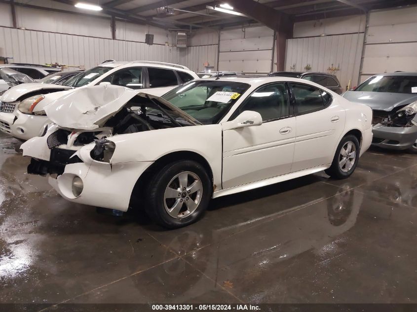 2005 Pontiac Grand Prix VIN: 2G2WP522751291887 Lot: 39413301