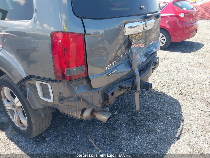 2013 Honda Pilot Ex VIN: 5FNYF4H48DB002814 Lot: 39413311