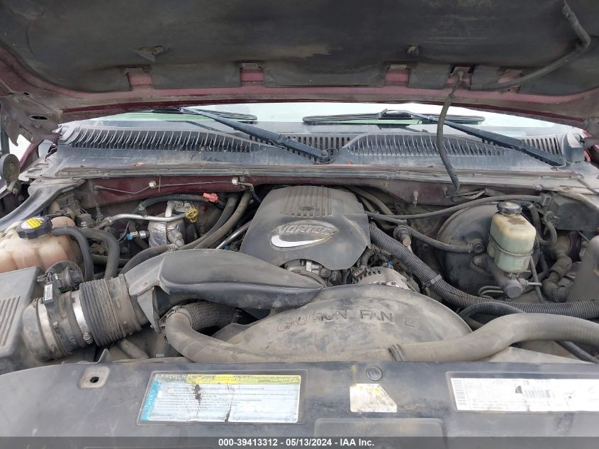 2001 Chevrolet Silverado 1500 Ls VIN: 2GCEC19V811378140 Lot: 39413312