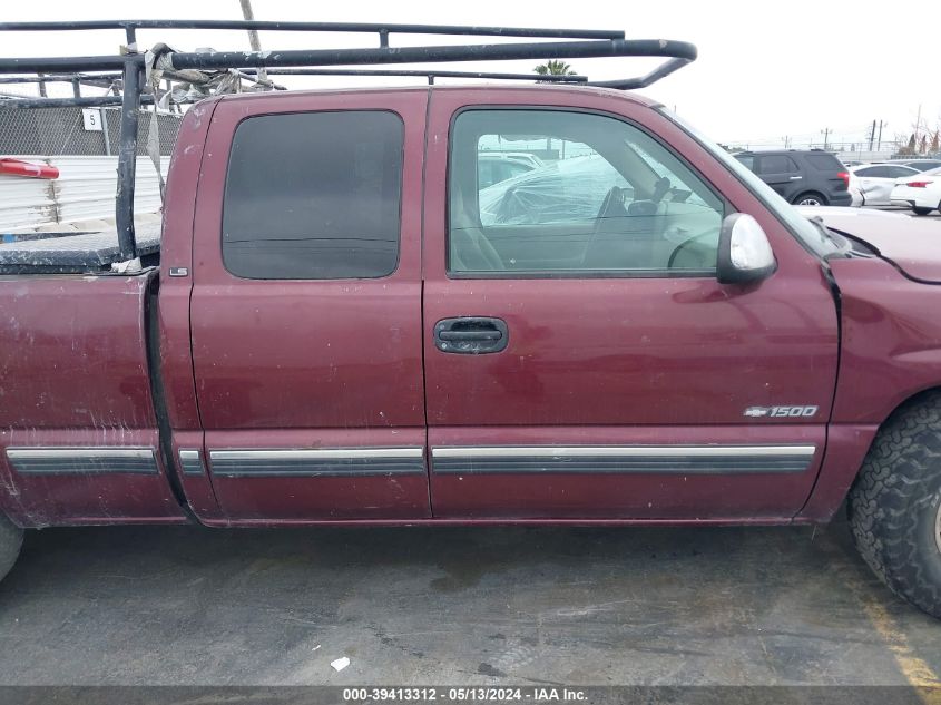 2001 Chevrolet Silverado 1500 Ls VIN: 2GCEC19V811378140 Lot: 39413312