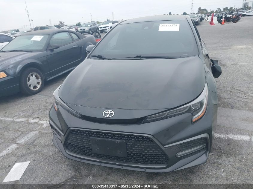 2020 Toyota Corolla Se VIN: JTDS4RCE3LJ042153 Lot: 39413317