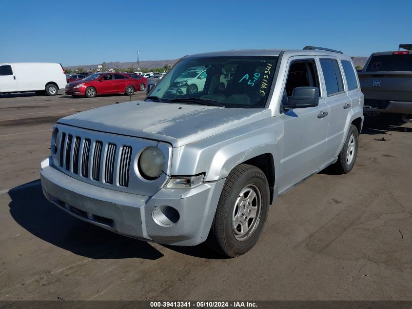 2009 Jeep Patriot Sport VIN: 1J4FT28B99D235239 Lot: 39413341