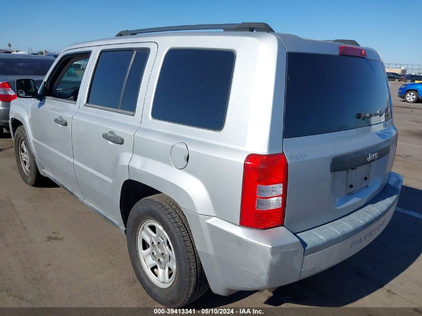 2009 Jeep Patriot Sport VIN: 1J4FT28B99D235239 Lot: 39413341