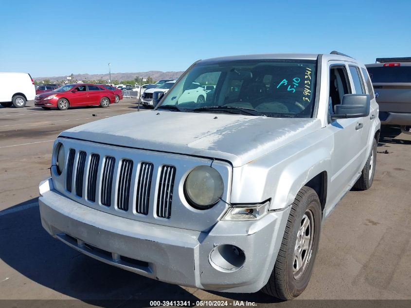 2009 Jeep Patriot Sport VIN: 1J4FT28B99D235239 Lot: 39413341