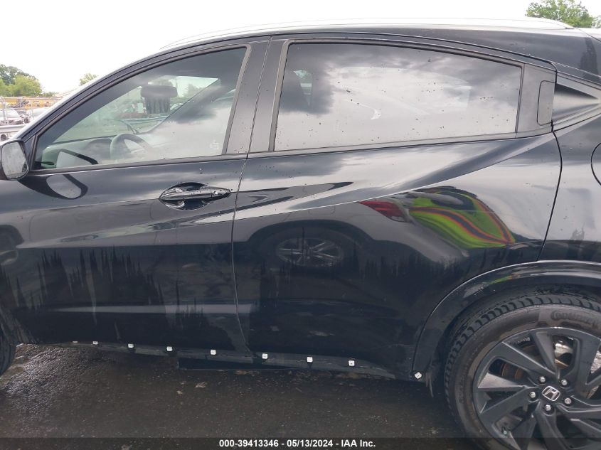 2021 Honda Hr-V Awd Sport VIN: 3CZRU6H14MM746489 Lot: 39413346