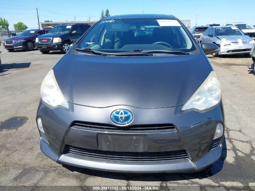 2013 Toyota Prius C Three VIN: JTDKDTB31D1033045 Lot: 39413352