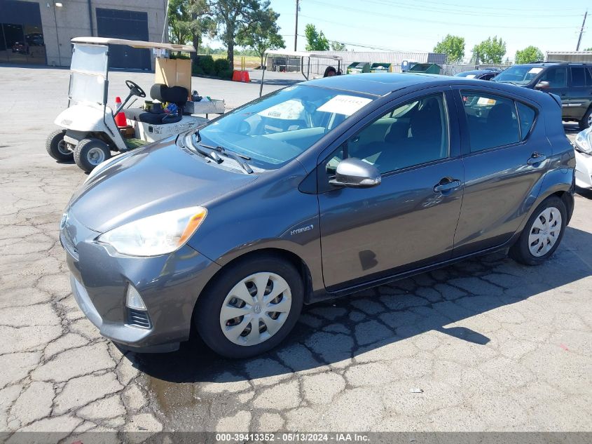 2013 Toyota Prius C Three VIN: JTDKDTB31D1033045 Lot: 39413352