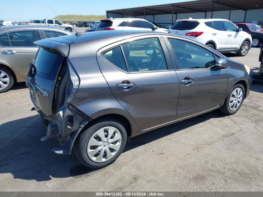 2013 Toyota Prius C Three VIN: JTDKDTB31D1033045 Lot: 39413352