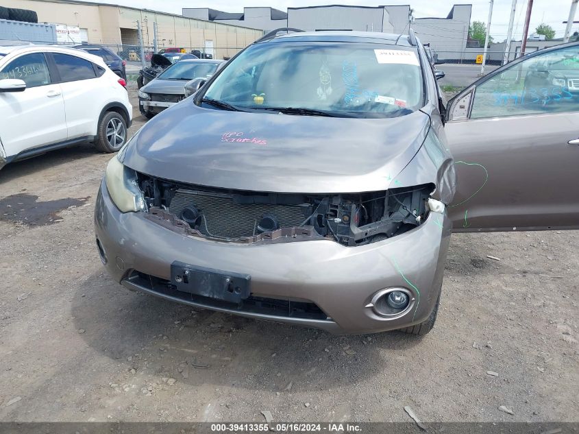 2009 Nissan Murano Sl VIN: JN8AZ18W29W134578 Lot: 39413355