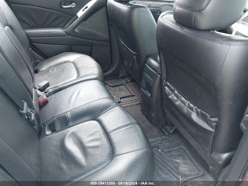 2009 Nissan Murano Sl VIN: JN8AZ18W29W134578 Lot: 39413355