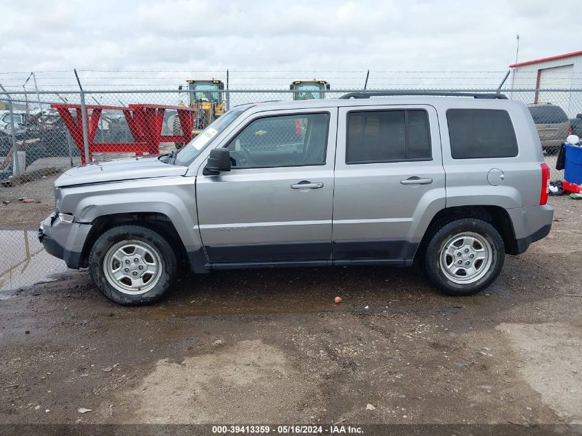 2016 Jeep Patriot Sport VIN: 1C4NJPBA3GD715309 Lot: 39413359