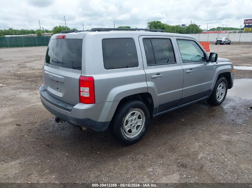 2016 Jeep Patriot Sport VIN: 1C4NJPBA3GD715309 Lot: 39413359