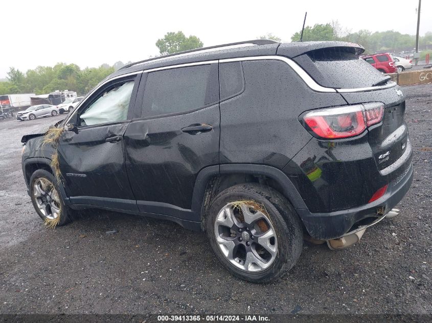 2020 Jeep Compass Limited 4X4 VIN: 3C4NJDCB3LT127307 Lot: 39413365