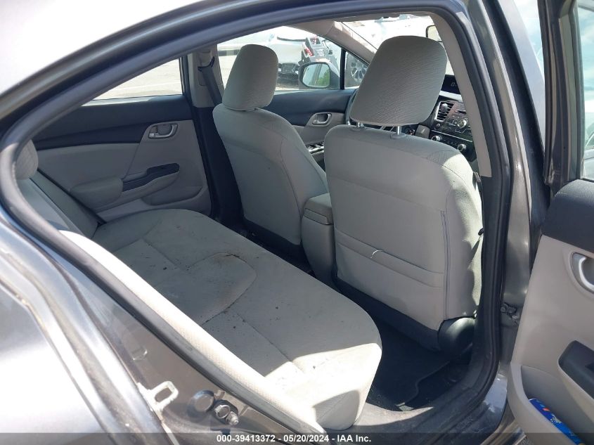 2013 Honda Civic Lx VIN: 2HGFB2F59DH517156 Lot: 39413372