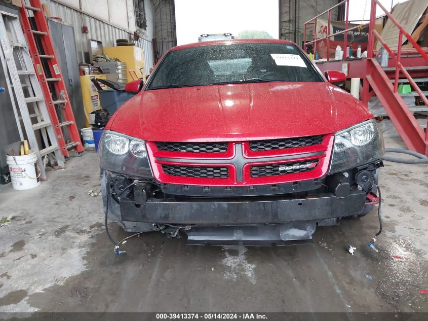 2013 Dodge Avenger R/T VIN: 1C3CDZBG3DN591101 Lot: 39413374