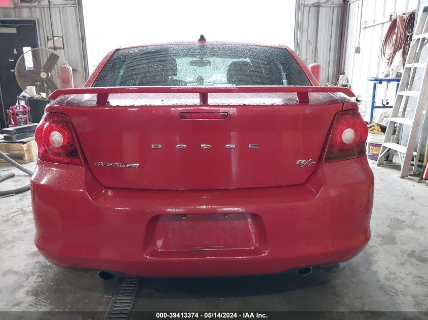 2013 Dodge Avenger R/T VIN: 1C3CDZBG3DN591101 Lot: 39413374