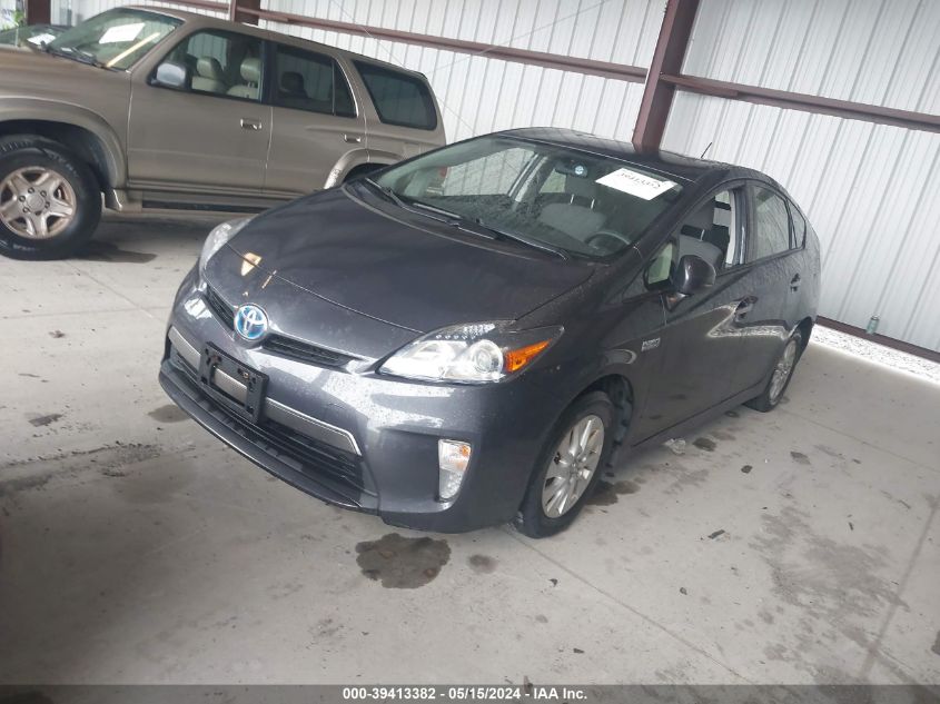 2012 Toyota Prius Plug-In VIN: JTDKN3DP8C3002908 Lot: 39413382