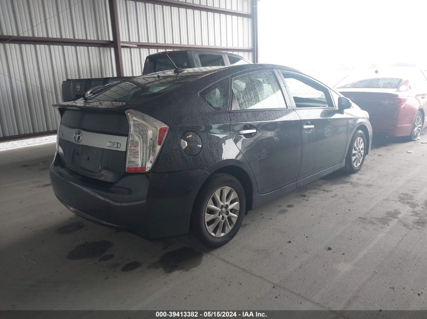 2012 Toyota Prius Plug-In VIN: JTDKN3DP8C3002908 Lot: 39413382