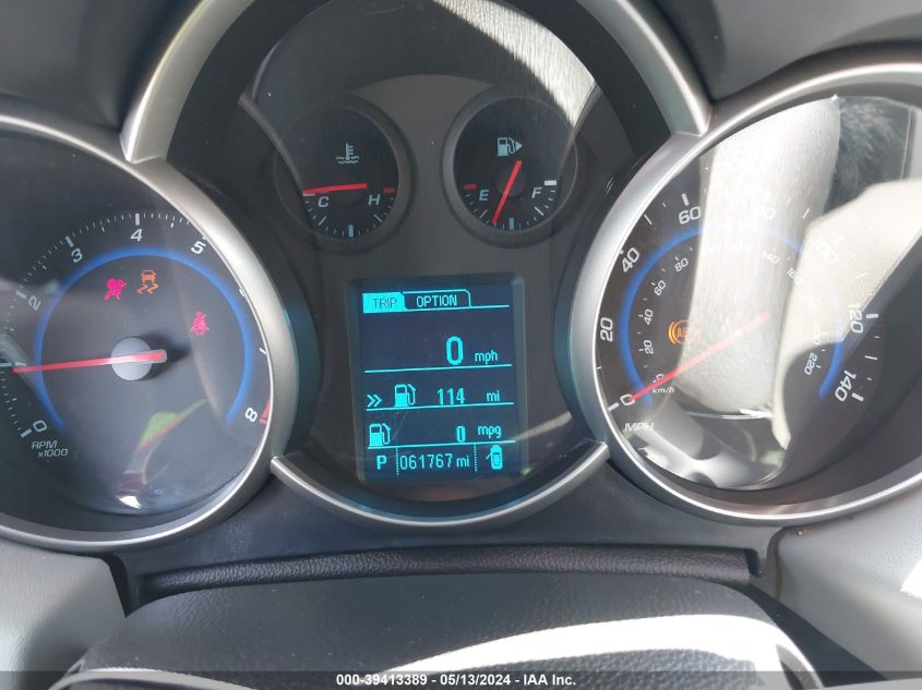 2016 Chevrolet Cruze Limited 1Lt Auto VIN: 1G1PE5SB0G7181624 Lot: 39413389