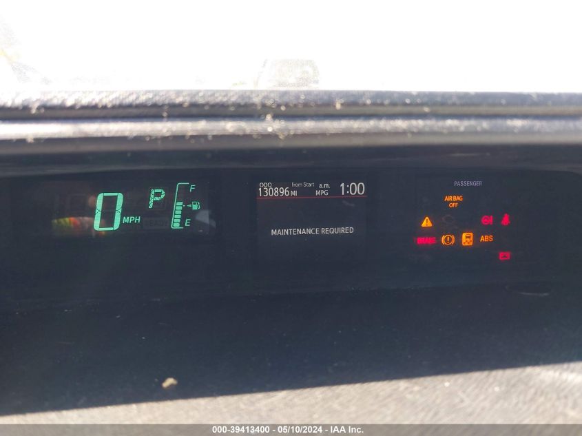 2012 Toyota Prius C Three VIN: JTDKDTB34C1018117 Lot: 39413400