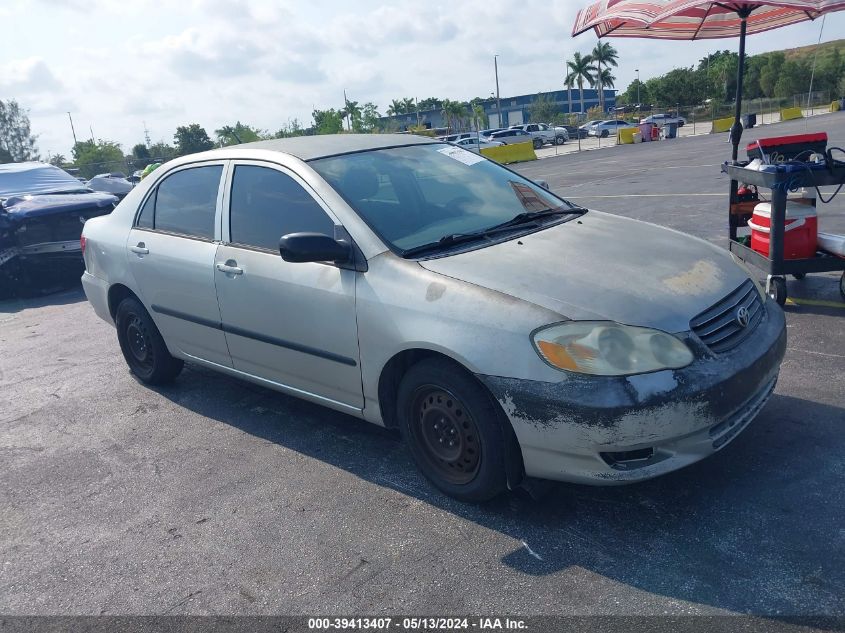 JTDBR32E830026486 | 2003 TOYOTA COROLLA