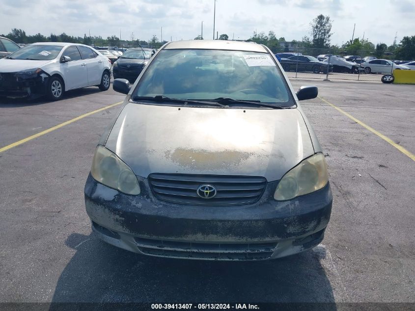 2003 Toyota Corolla Ce VIN: JTDBR32E830026486 Lot: 39413407