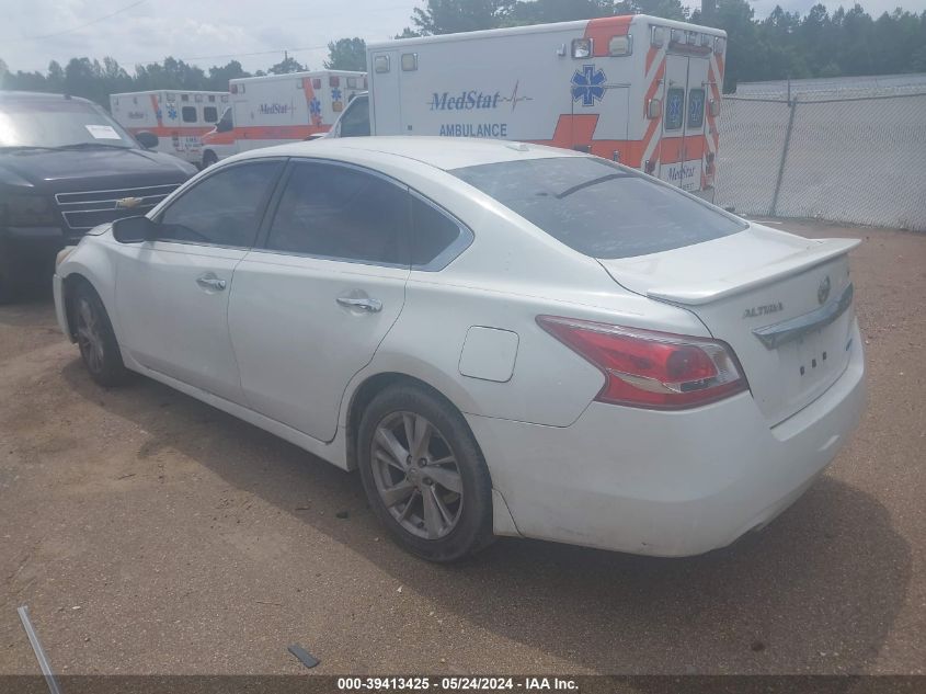 2013 Nissan Altima 2.5 Sv VIN: 1N4AL3AP1DN489905 Lot: 39413425