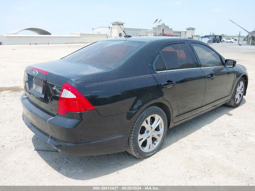 2012 Ford Fusion Se VIN: 3FAHP0HA1CR130181 Lot: 39413427