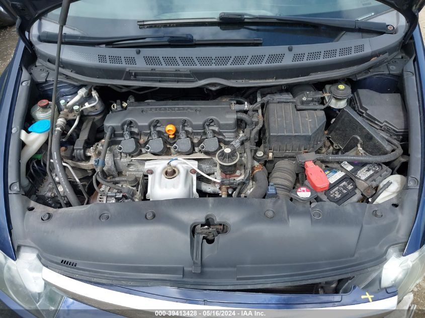 2008 Honda Civic Lx VIN: 1HGFA16588L050124 Lot: 39413428